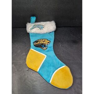 Jacksonville Jaguars Christmas Stocking 17", NFL Holiday Stocking Football Décor